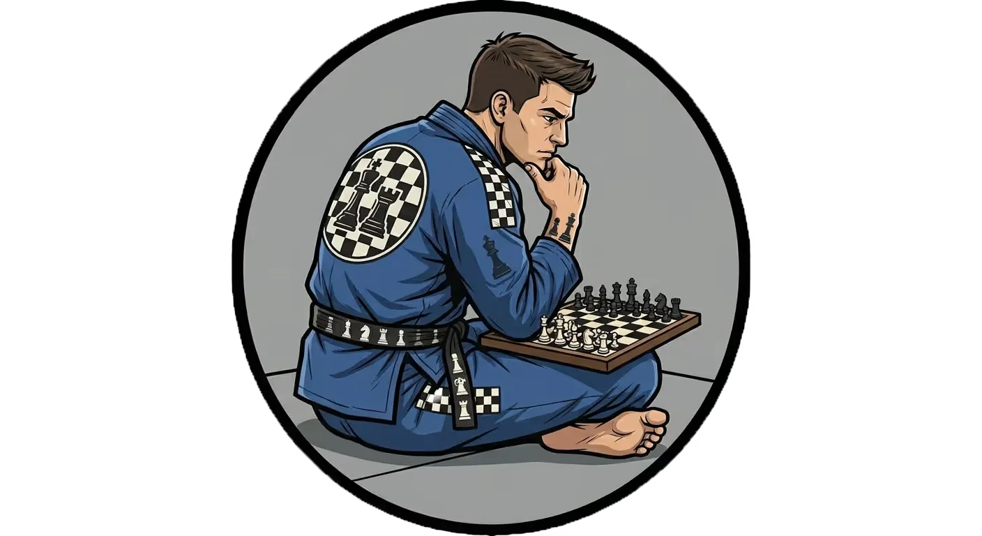 Chessmaster BJJ archetype illustration